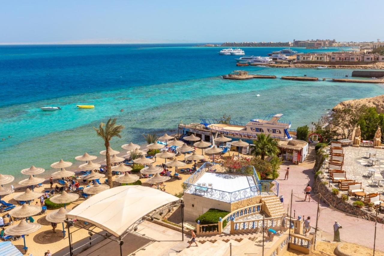 King Tut Aqua Park Beach Resort Hurghada Exterior photo