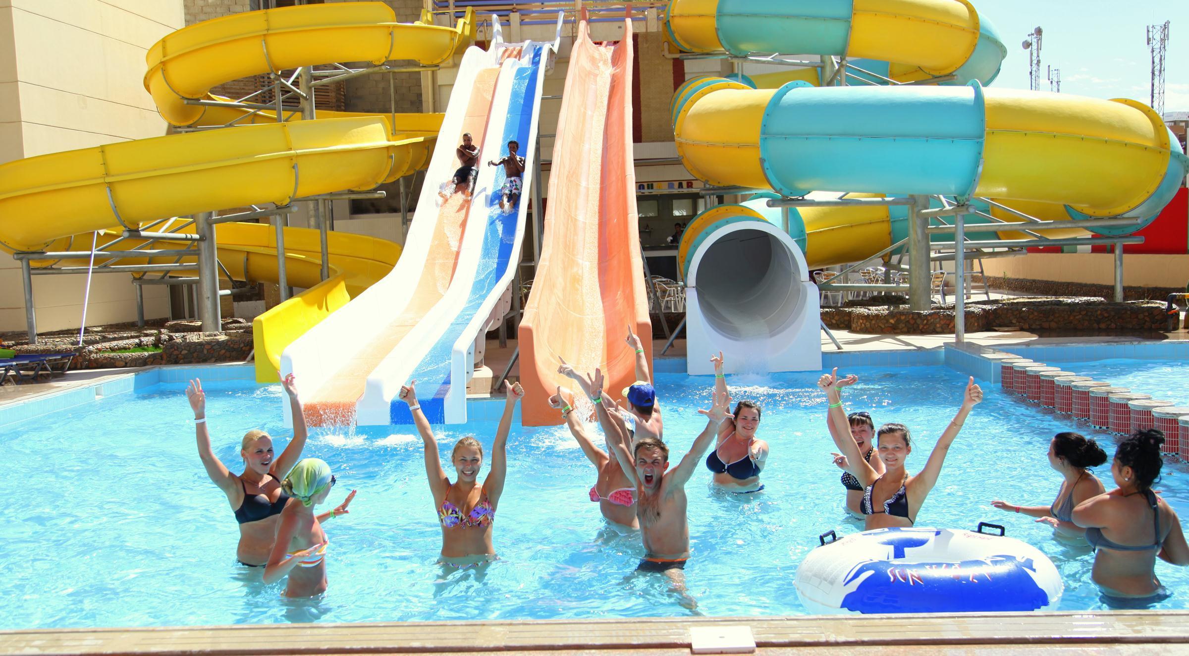 King Tut Aqua Park Beach Resort Hurghada Exterior photo