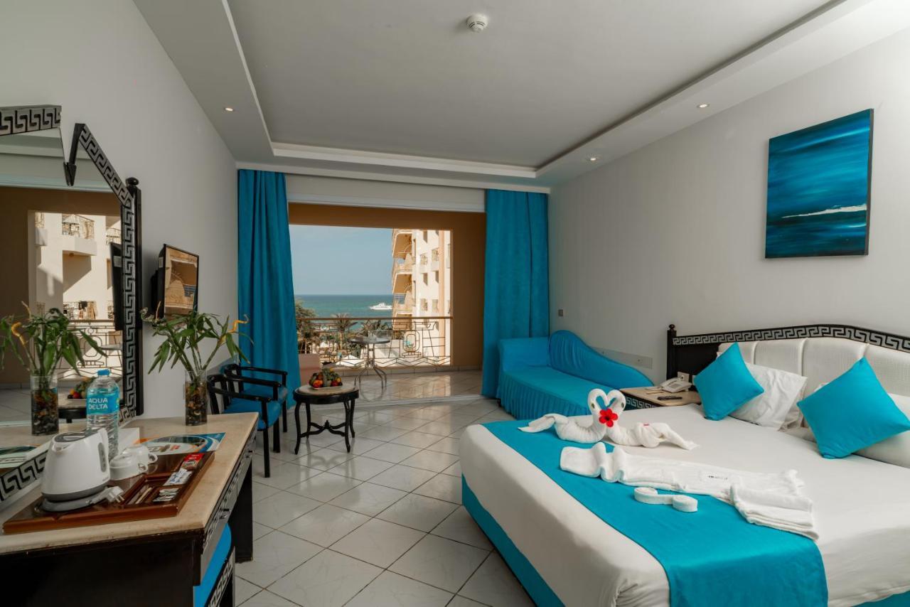 King Tut Aqua Park Beach Resort Hurghada Exterior photo